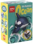 APLI 3D пъзел Apli Kids - Ocean, косатка с поставка (19950) - ozone