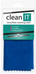 CLEAN IT Laveta de curatat din microfibra, mare 42x40 cm albastra (CL-700)