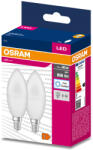 OSRAM E14 LED Value Classic gyertya fényforrás 7, 5W, 806 lm, 6500 K, 60 W izzó helyett (2 darabos) (4058075479197)