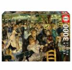 Educa 3000 db-os puzzle - Bál a Moulin de la Galette-ben, Renoir (20311) (20311)