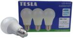 TESLA Tesla - LED BULB E27, 9 W, 230 V, 1055 lm, 25 000 h, 4000K semleges fehér, 220st 3 darabos kiszerelés (BL270940-3PACK)
