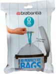 Brabantia 124846 szemeteszsák 30 L Szürke, Fehér 40 db (12 48 46)