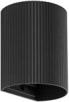 Faro Barcelona Aplică FARO 40527 SOLE 1xGU10/8W/230V negru canelat rotund (FA40527)