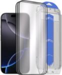 AlzaGuard Glass EasyFit DustFree iPhone 16 Pro 2.5D üvegfólia - 3db + applikátor (AGD-EFD14P3)