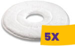 Kärcher Mikroszálas Pad, Fehér, 280 mm 5db (63691200)