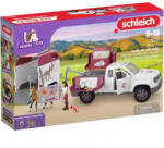 Schleich 42704 Állatorvosi lószállító autó Tennessee Walker lóval (42704) - jatekbirodalom