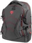 NATEC Pallad 550 Notebook Táska 43, 9 cm 17.3" Hátizsák Fekete, Vörös