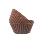 ORION Szilikon forma, muffin, 6 darab, barna (151740)