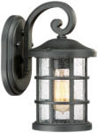 Elstead Lighting Kültéri fali lámpa Fekete Crusade ELSTEAD-QZ-CRUSADE-S-BLK (QZ-CRUSADE-S-BLK)