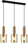 Italux Függeszték Réz Sardo ITALUX-PND-5581-3-BRO-AMB (PND-5581-3-BRO-AMB)