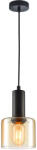 Italux Függeszték Fekete Santia ITALUX-PND-65342-1-BK-AMB (PND-65342-1-BK-AMB)