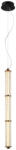 Italux Függeszték Fekete Sanpo ITALUX-PND-26384-3V-GD-CL (PND-26384-3V-GD-CL)