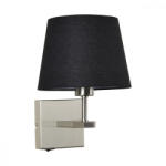 Italux Fali Lámpa Fekete Norte ITALUX-WL-1122-1-A-SN-RO-BL (WL-1122-1-A-SN-RO-BL)