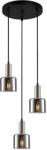 Italux Függeszték Ezüst Santia ITALUX-PND-65342-3A-SC-SG (PND-65342-3A-SC-SG)