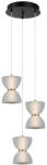 Italux Függeszték Fehér Tica ITALUX-PND-83949-3-BK (PND-83949-3-BK)