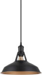 Italux Függeszték Fekete Freya ITALUX-MDM-2315-1-M-BK-GD (MDM-2315-1-M-BK-GD)