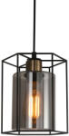 Italux Függeszték Fekete Kalula ITALUX-PND-78901-1-BK-SG (PND-78901-1-BK-SG)