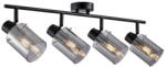 Italux Mennyezeti Lámpa Fekete Sardo ITALUX-SPL-5581-4-BK-SG (SPL-5581-4-BK-SG)