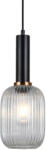 Italux Függeszték Fekete Antiola ITALUX-PND-5588-1M-BK-CL (PND-5588-1M-BK-CL)
