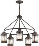 Elstead Lighting Csillár Szürke Ashland Bay ELSTEAD-KL-ASHLANDBAY-5P (KL-ASHLANDBAY-5P)