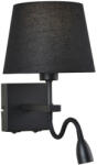 Italux Fali Lámpa Fekete Norte ITALUX-WL-1122-2-BL-BM-RO-BL (WL-1122-2-BL-BM-RO-BL)
