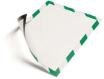 DURABLE Duraframe Security Magnetic A4 5db/cs zöld/fehér infokeret (4945131) - officedepot