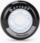 ATTABO Колела за ролери ATTABO 74 mm 4 бр. black