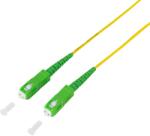 LogiLink FPSSC00 Fiber szimplex patch kábel, OS2, SM G. 657. A2, SC/APC-SC/APC, 0, 5 m (FPSSC00)