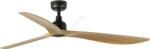 Faro Barcelona Faro 34360wt - Таванен вентилатор outwood l кафяв/черен Ø 150 см wt ip44 + с дистанционно управление (fa34360wt)