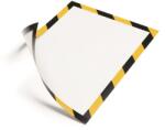 DURABLE Duraframe Security Magnetic A4 5db/cs sárga/fekete infokeret (4945130) - bestbyte