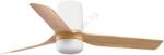 Faro Barcelona Faro 33833wt-1tw-led Димируем вентилатор minipunttub s 10w/230v кафяв/бял Ø 90 см wt + д. у (fa33833wt-1tw)