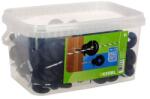 Kerbl Inel izolator negru, ramforsat, cu suport lung KERBL - cutie 115 buc (443145/1155)