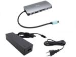 i-tec Metal C31Nanovga100 Dokkoló Állomás és Port Replikátor Vezetékes USB 3.2 Gen 1 3.1 Gen 1 Type-C Szürke