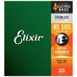 ELIXIR - 45-105 Stainless Steel Light/Medium basszusgitár húr - dj-sound-light