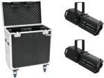 EUROLITE Set 2x LED PFE-100 RGBW + Case - dj-sound-light