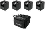 EUROLITE Set 4x AKKU UP-1 + SB-4 Soft Bag
