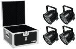 EUROLITE Set 4x LED PAR-56 QCL Short sw + EPS Case