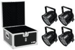 EUROLITE Set 4x LED PAR-56 HCL Short sw + EPS Case