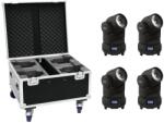 EUROLITE Set 4x LED TMH-X1 Moving-Head Beam + Case