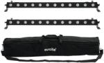 EUROLITE Set 2x LED BAR-12 QCL RGBW + Soft Bag