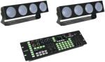 EUROLITE Set 2x LED CBB-4 + DMX LED Color Chief Controller
