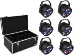 EUROLITE Set 6x LED PARty Spot + Case TDV-1