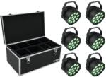 EUROLITE Set 6x LED PARty TCL Spot + Case TDV-1