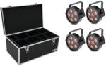 EUROLITE Set 4x LED SLS-6 TCL Spot + Case TDV-1