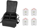 EUROLITE Set 4x AKKU TL-3 TCL white + SB-4 Soft-Bag