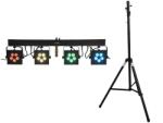 EUROLITE Set LED KLS-902 + STV-40S-WOT Steel stand