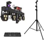 EUROLITE Set LED KLS Scan Next FX Compact Light Set + Foot switch + Steel stand