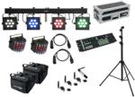 EUROLITE Set LED KLS-3002 + Laser Derby Mobile Bundle