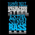 ERNIE BALL - Stainless Steel Extra Slinky Bass 40-95 Basszusgitárhúr készlet - dj-sound-light
