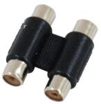 Omnitronic Adapter 2xRCA(F)/2xRCA(F) 1 db - dj-sound-light